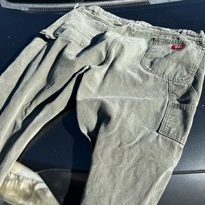 Green dickies workwear pants size 44